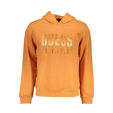 Guess Jeans Orange Cotton Men Sweater
